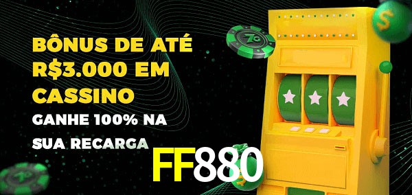 FF880 melhor bônus de depósito
